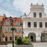 Zdjęcie kamienic w Sandomierzu
